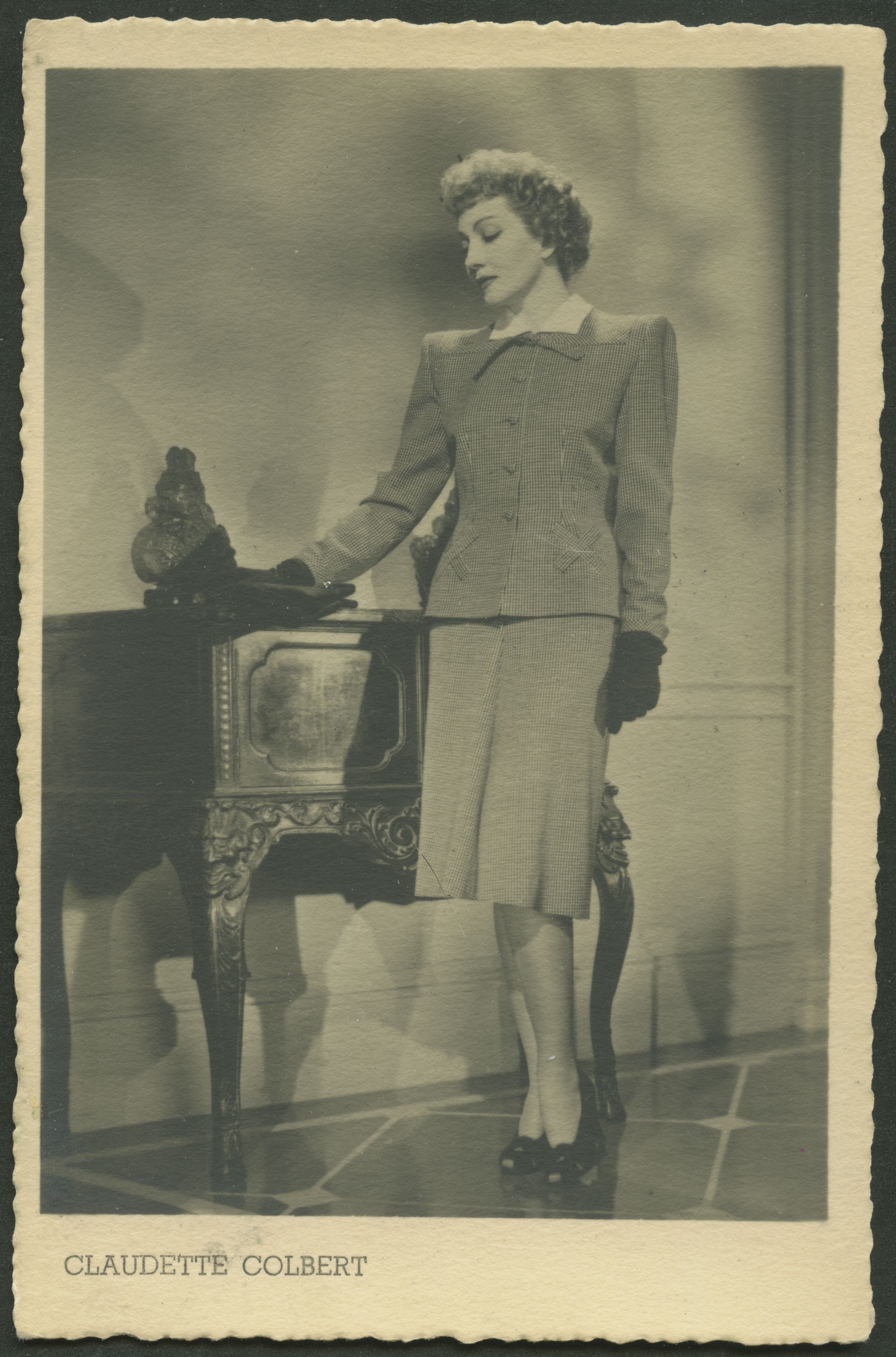 (image for) Claudette Colbert #0144